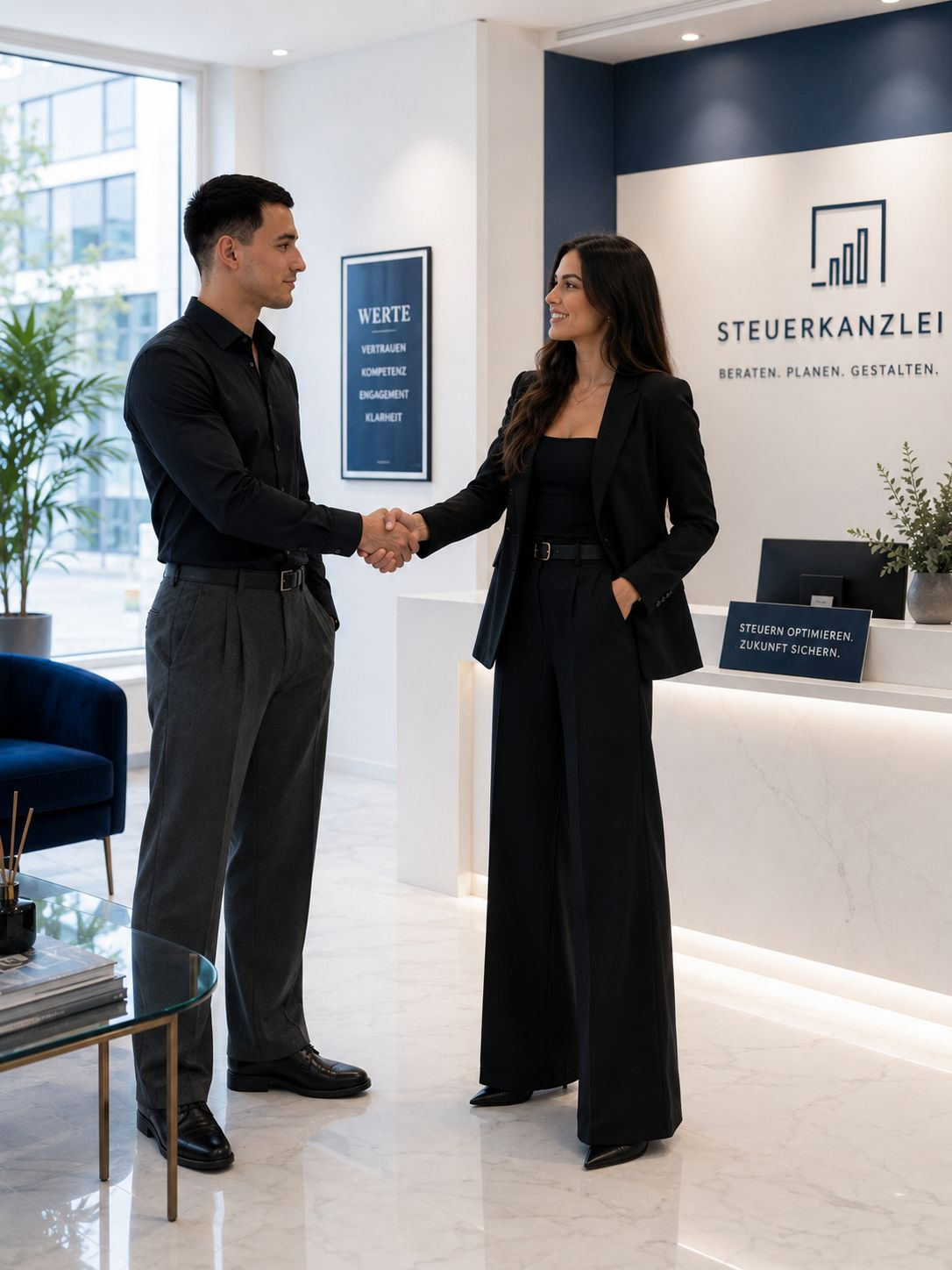 Tax office — Client meeting
